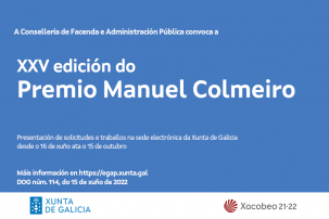 XXV edición do Premio Manuel Colmeiro